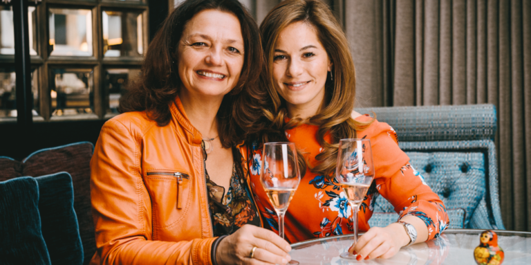 Auf ein Glas Champagner mit: Ranja Reda Kouba