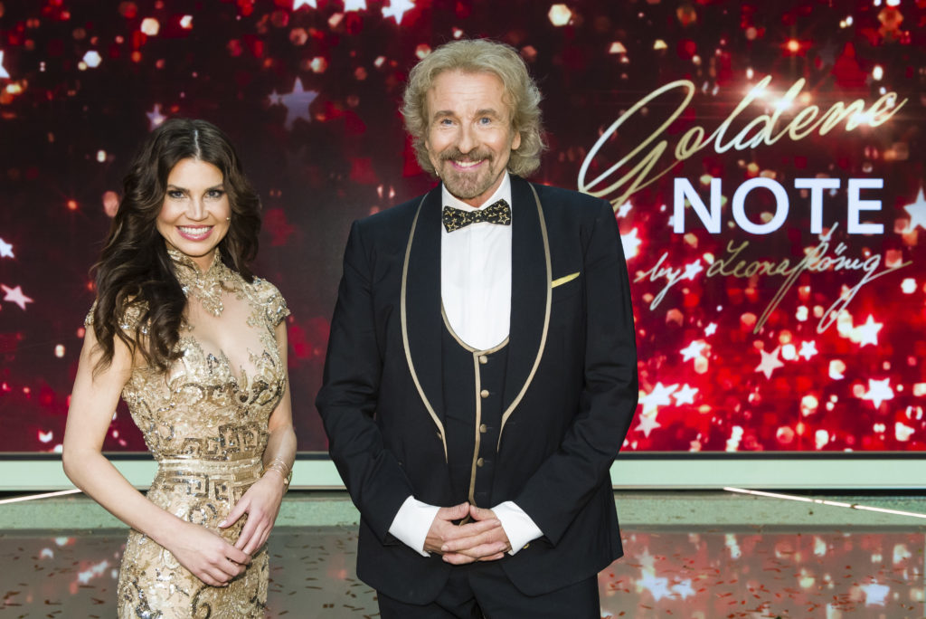 „Goldene Note by Leona König“ moderiert von Thomas Gottschalk