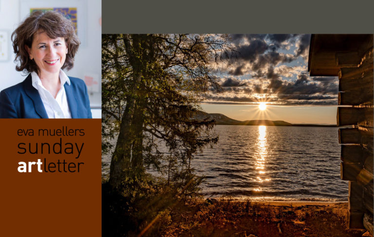 eva muellers sunday artletter: ACHT STUNDEN MEHR GLÜCK