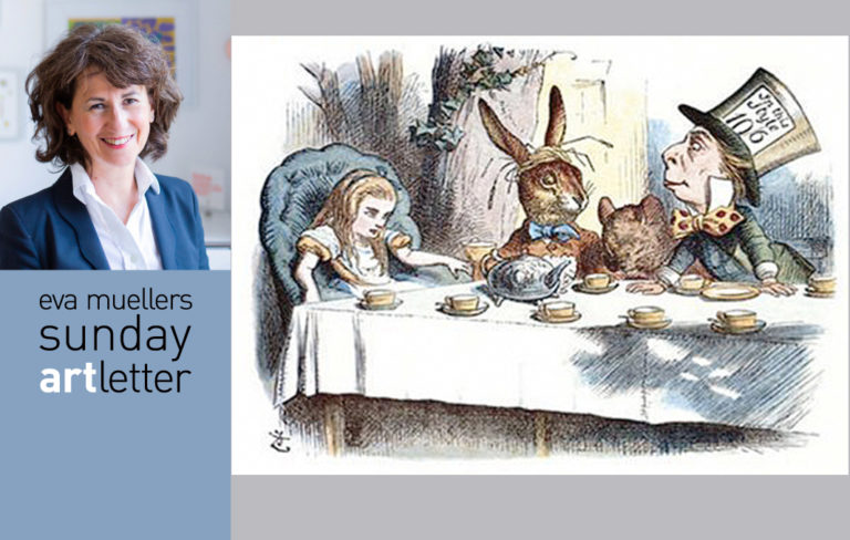 eva muellers sunday artletter: ALICE IM WUNDERLAND