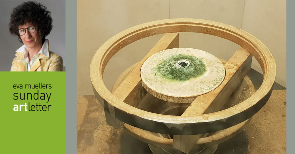 eva muellers sunday artletter – HIER IST DIE GEGENWART