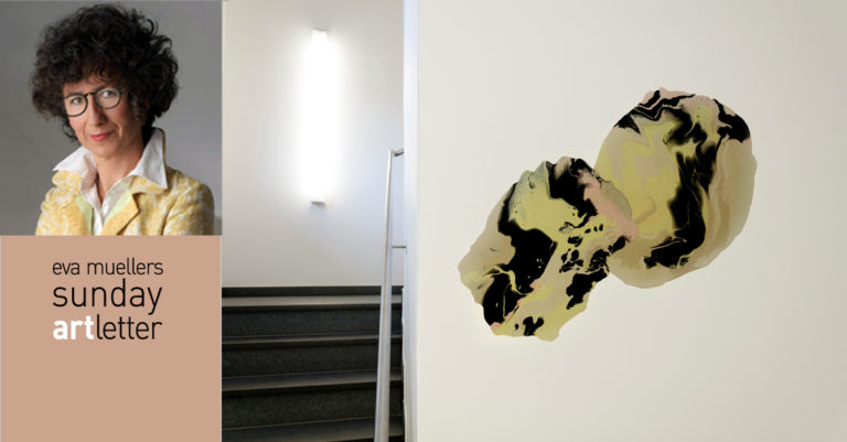 Eva Muellers Sunday Artletter: Das gute Gefühl am richtigen Platz