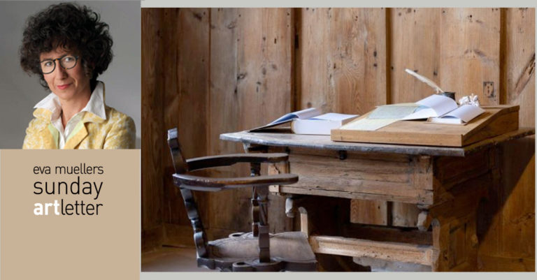 Eva Muellers Sunday Artletter – Kunsttipps Sommerspecial 2022 – Von der Macht der Worte