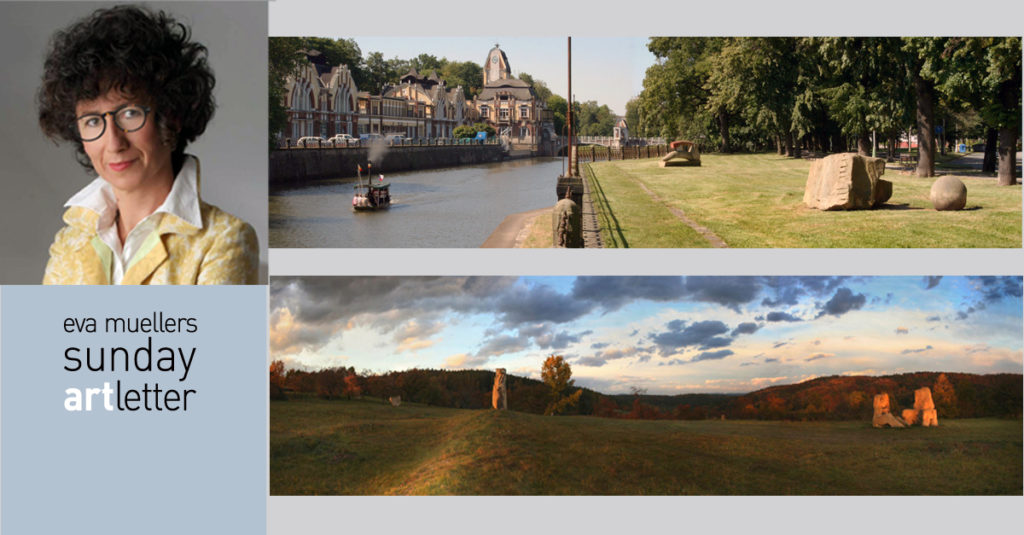 Eva Muellers Sunday Artletter: Mit herzlichem Gruss vom Oberlauf der Elbe