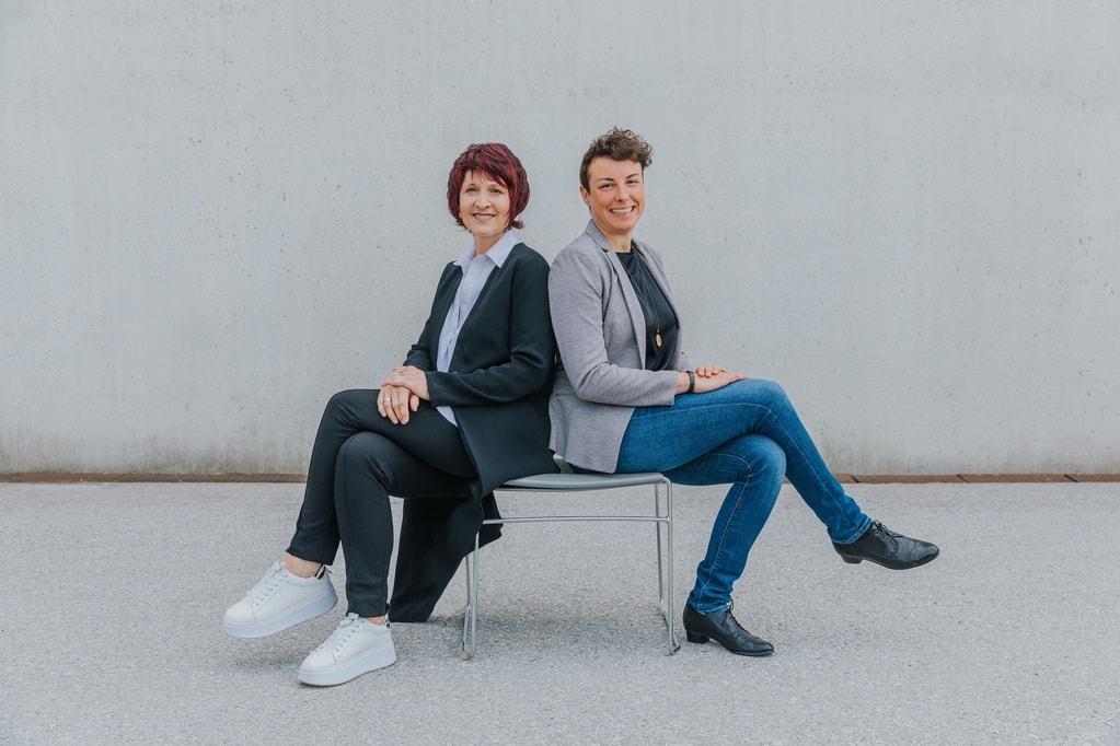 Petra Ummenberger und Tanja Gratzer