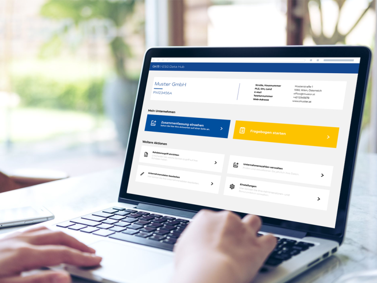 OEKB > ESG Data Hub für Unternehmen