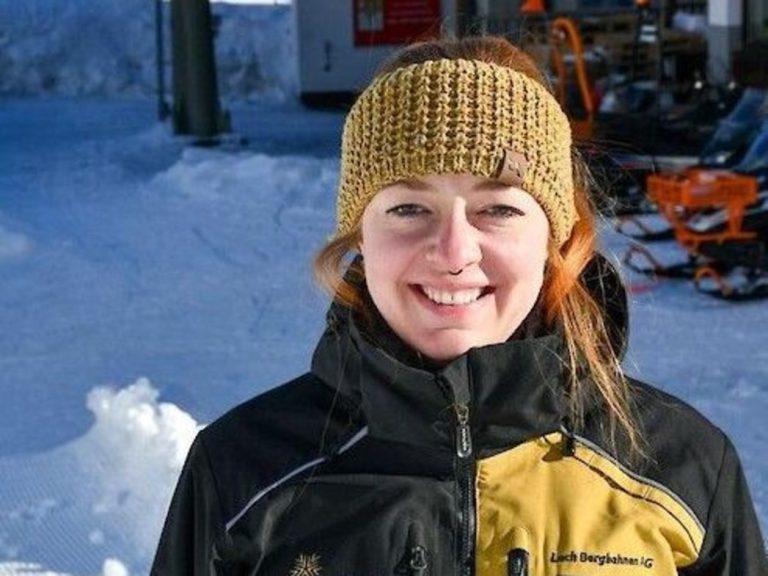 Erste und einzige Frau in dieser Funktion: Sarah Lange ist Betriebsleiterin der Lech Bergbahnen AG