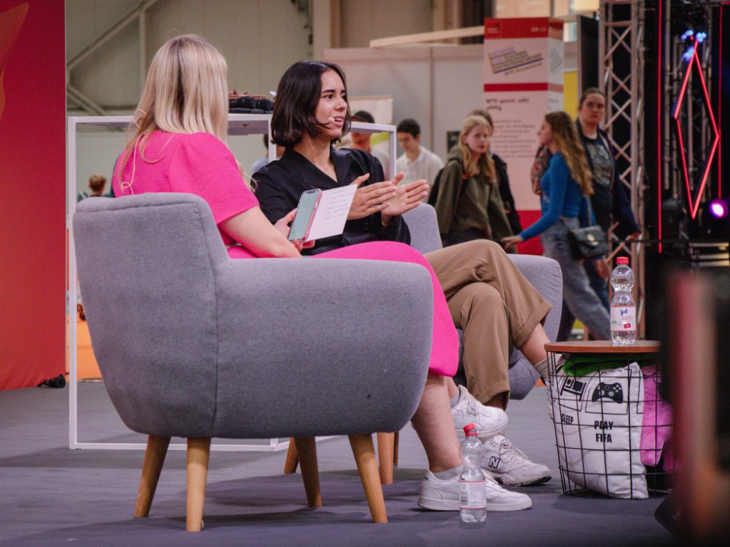 Next Gen Gründerinnen: Junge Talente beim Start-up Festival