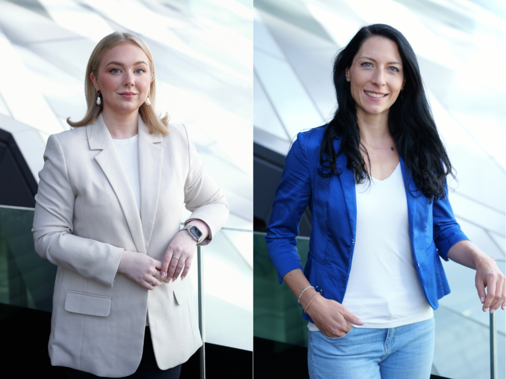 Lisa Wolf und Daniela Meister verstärken weXelerate